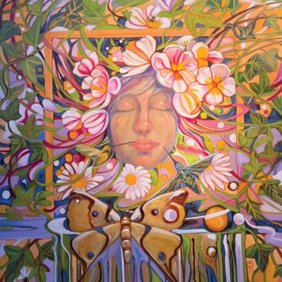 The Last Kiss by Susan E. Routledge art print