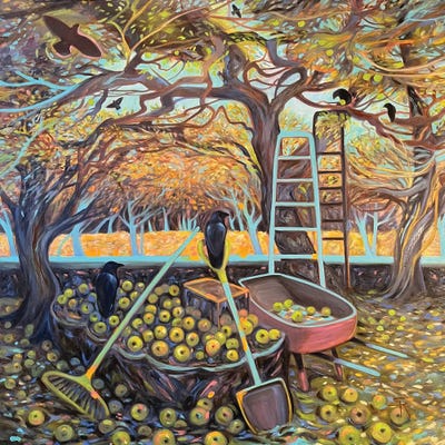 The Orchard by Susan E. Routledge gallery poster