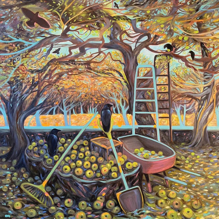 The Orchard by Susan E. Routledge wall art