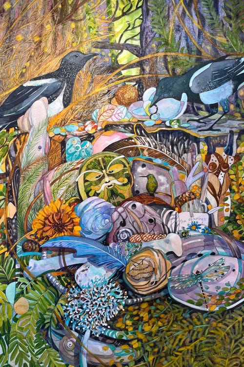 The Offerings by Susan E. Routledge wall art