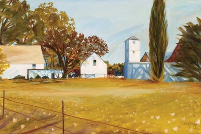 Lakeville Ranch by Susan E. Routledge framed wall art