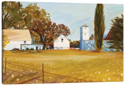 Lakeville Ranch Canvas Art Print - Susan E. Routledge
