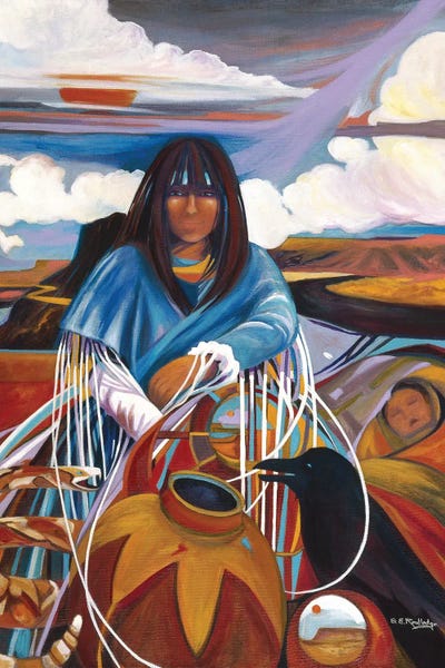 Native American Décor: Marys Daughter by Susan E. Routledge