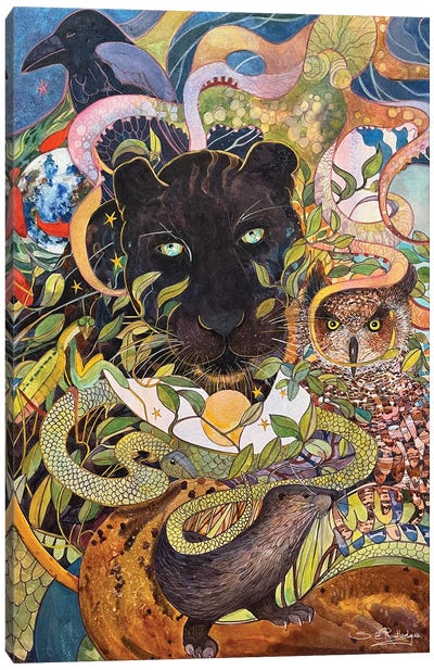 Stealth Canvas Art Print - Panther Art