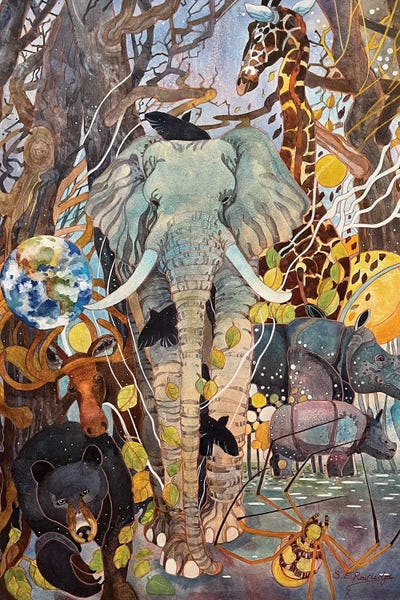 Rhinoceroses: Strength by Susan E. Routledge