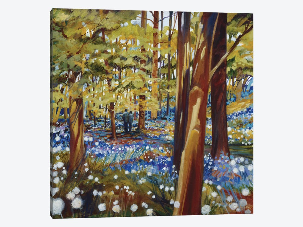 Walk In The Woods by Susan E. Routledge 1-piece Canvas Art