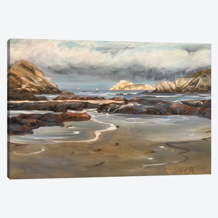 Anchor Bay Beach Canvas Print #RTL96} by Susan E. Routledge Canvas Print