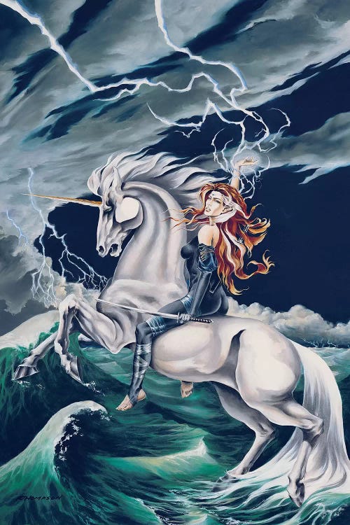 Rolling Thunder by Ruth Thompson wall art