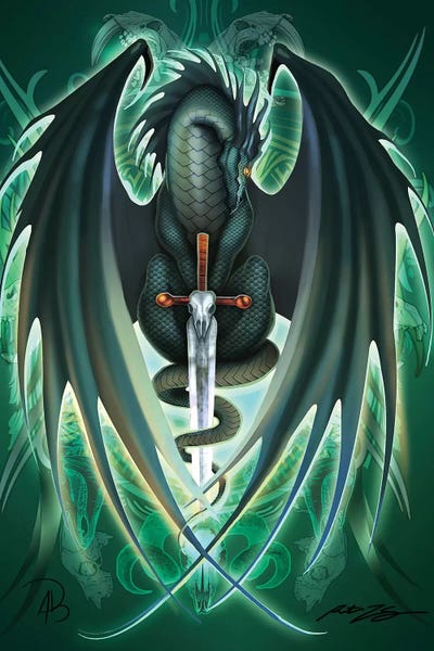 Skullblade by Ruth Thompson art print