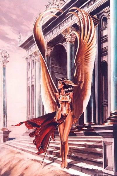 Task Of Heaven by Ruth Thompson framed canvas print