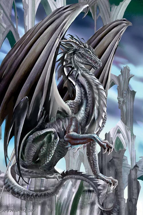 The Black King by Ruth Thompson wall art