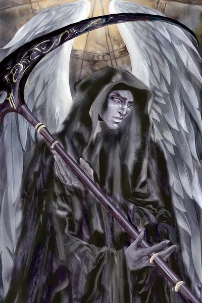 Grim Reaper: Azriel Portrait by Ruth Thompson