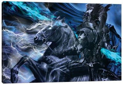 The Storm King Canvas Art Print - Lightning