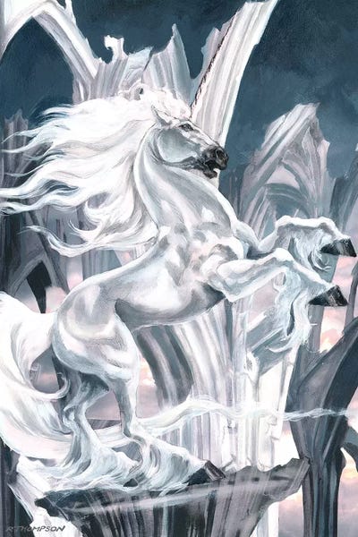 The White Knight by Ruth Thompson canvas print