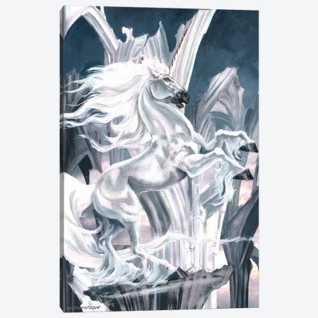 The White Knight Canvas Print #RTP135} by Ruth Thompson Canvas Art Print