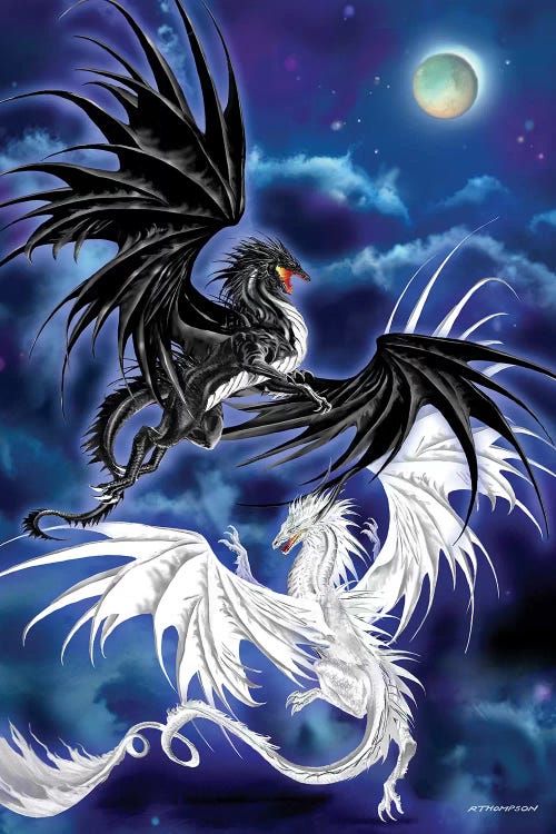 Twilight Duel by Ruth Thompson wall art