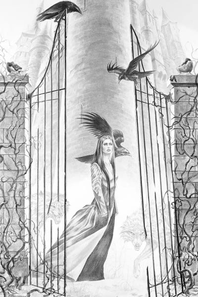 Beauty by Ruth Thompson framed canvas print