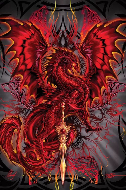 Bloodblade by Ruth Thompson wall art