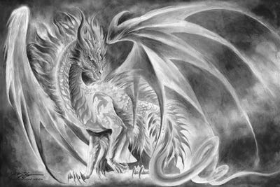 Coldfire by Ruth Thompson framed canvas print