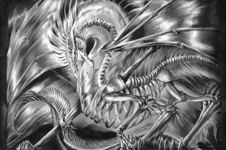 Dracolich by Ruth Thompson wall art