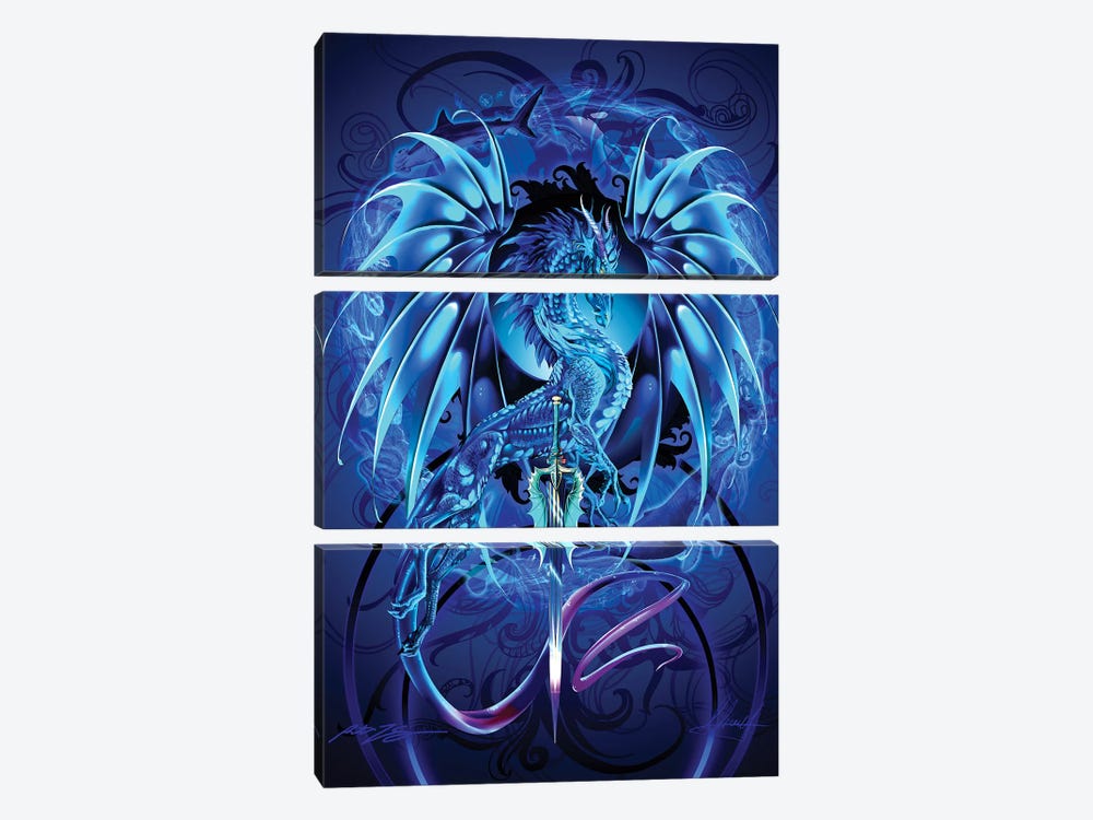 Dragonsword Seablade 3-piece Canvas Art