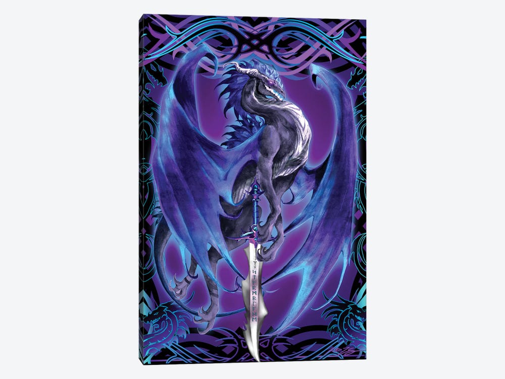 Dragonsword Stormblade by Ruth Thompson 1-piece Art Print