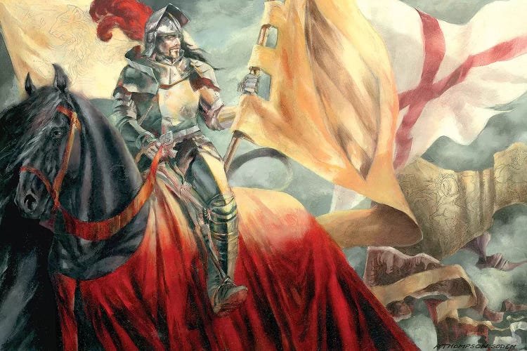 Lancelot by Ruth Thompson wall art