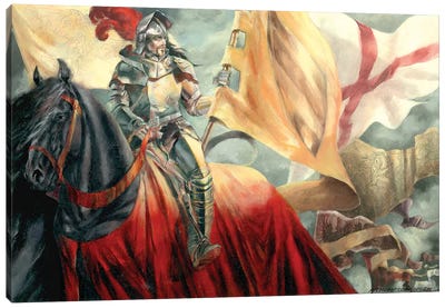 Lancelot Canvas Art Print - Ruth Thompson