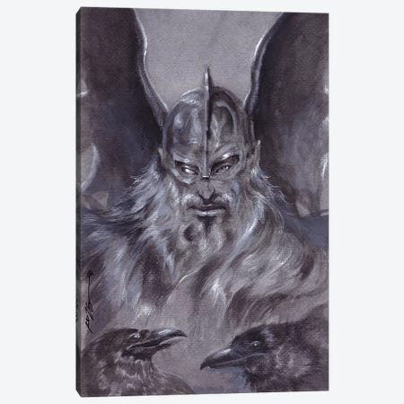 Odin Canvas Print #RTP175} by Ruth Thompson Canvas Print