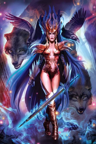 Ring Of Fire by Ruth Thompson canvas print