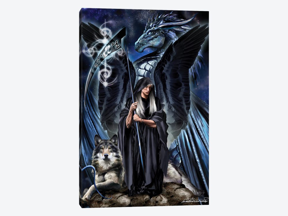 St. Azriel The Archangel by Ruth Thompson 1-piece Canvas Print