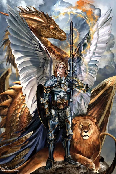 Dragons: St. Michael The Archangel by Ruth Thompson
