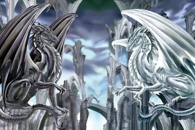 Checkmate Unflattened by Ruth Thompson canvas print