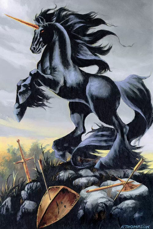 Dark Fury by Ruth Thompson wall art