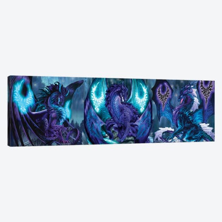 Dragons Of Fate Canvas Print #RTP31} by Ruth Thompson Canvas Art