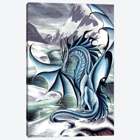 Frostbringer Canvas Print #RTP45} by Ruth Thompson Canvas Wall Art