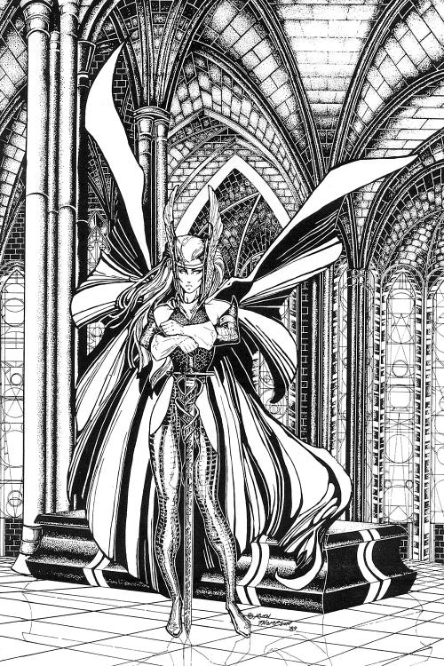 Guardian by Ruth Thompson wall art