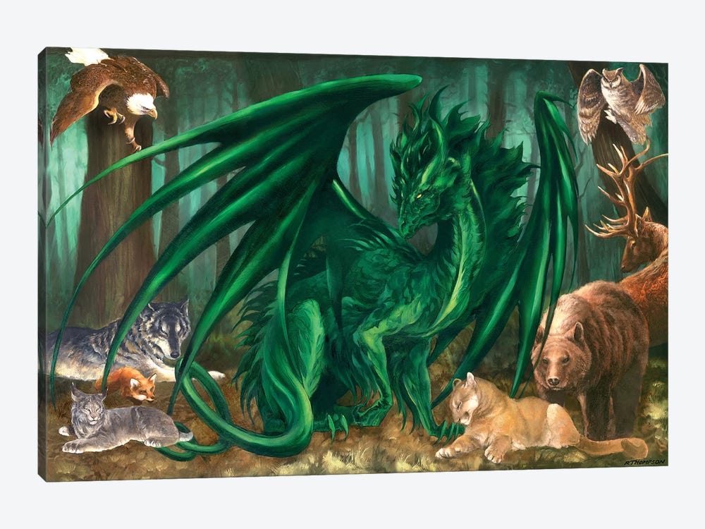 Lord Of The Forest by Ruth Thompson 1-piece Canvas Wall Art