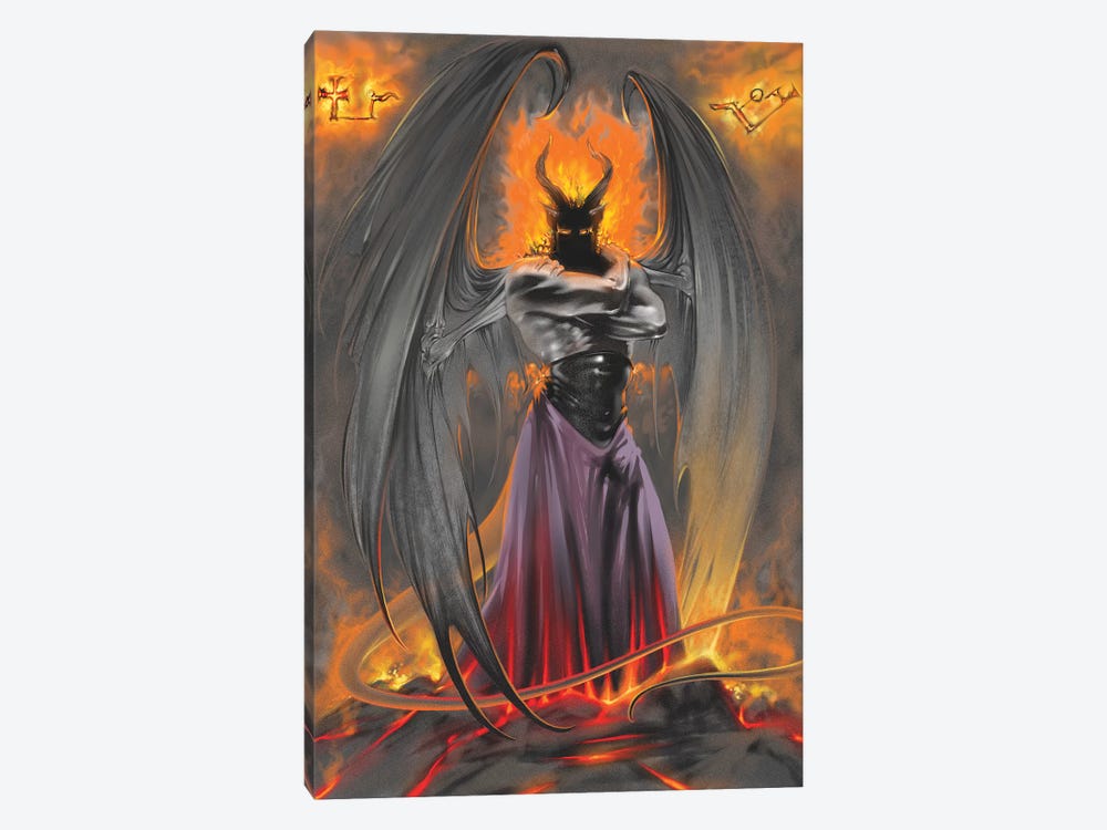 Lucifer Standing by Ruth Thompson 1-piece Canvas Wall Art