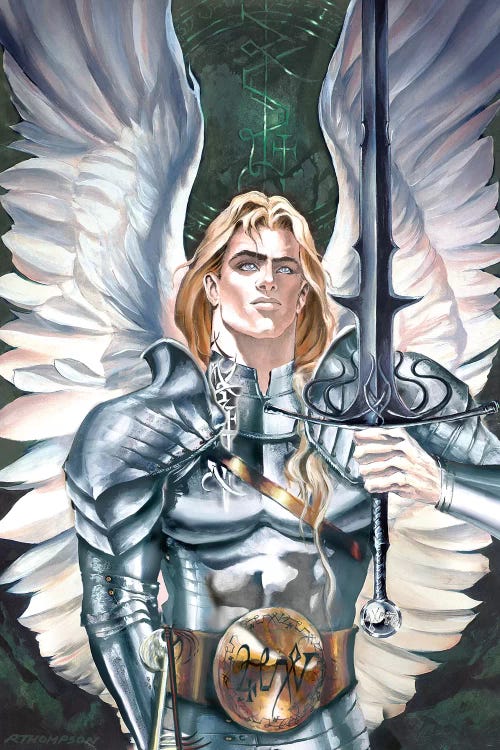 Michael - The Lord Of Hosts by Ruth Thompson wall art