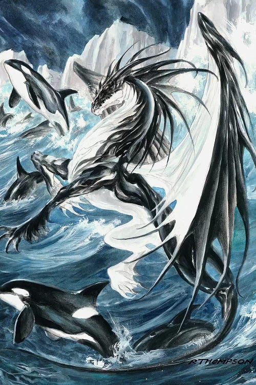 Oceanus by Ruth Thompson wall art