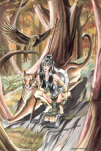 Paths Of Autumn by Ruth Thompson framed wall art