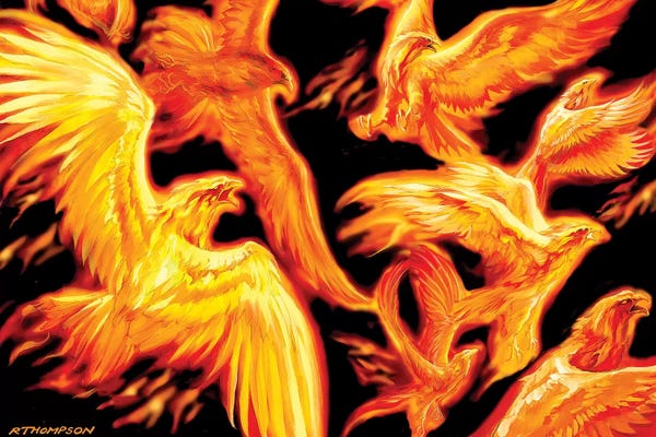 Ruth Thompson: Phoenix Dawn by Ruth Thompson