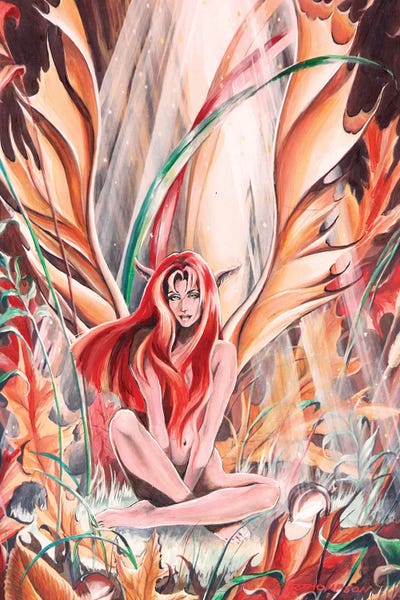 Fairies: Puck's Delight by Ruth Thompson