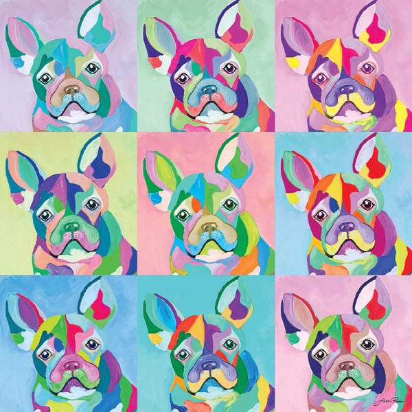 French Bulldogs: Pup Art by Gina Ritter