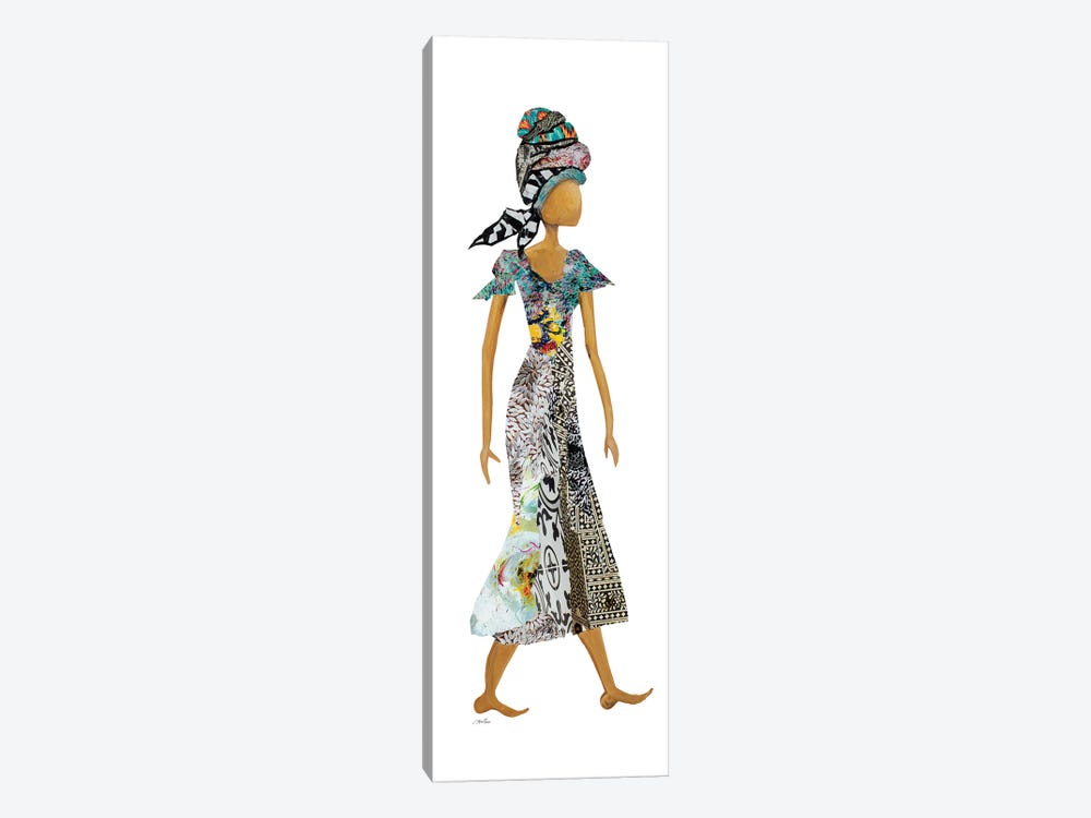 Xhose Headwrap Woman by Gina Ritter 1-piece Canvas Print