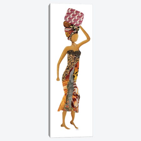 Xhose Woman of Pottery II Canvas Print #RTR15} by Gina Ritter Art Print