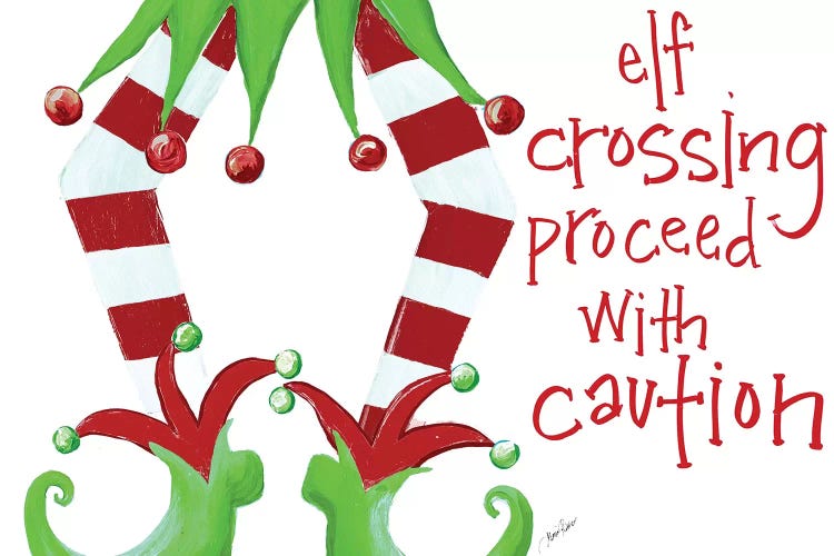 Elf Crossing Proceed With Caution