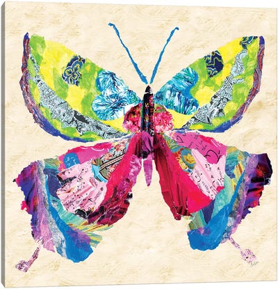 Brilliant Butterfly I Canvas Art Print - Gina Ritter