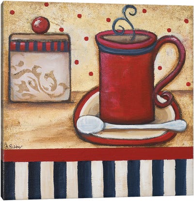 Granny's Kitchen II Canvas Art Print - Tea Art